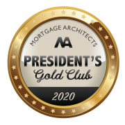 Mortgage Architects President's Club 2020 - TOP 5%